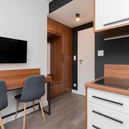Browar Gdanski Urban Stay Wrzeszcz By Noclegi Renters شقة فندقية غدانسك