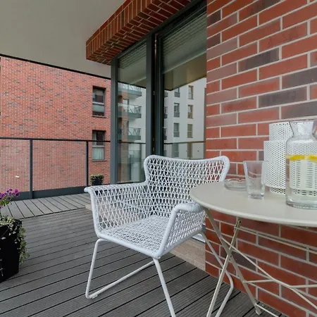 Browar Gdanski Urban Stay Wrzeszcz By Noclegi Renters شقة فندقية